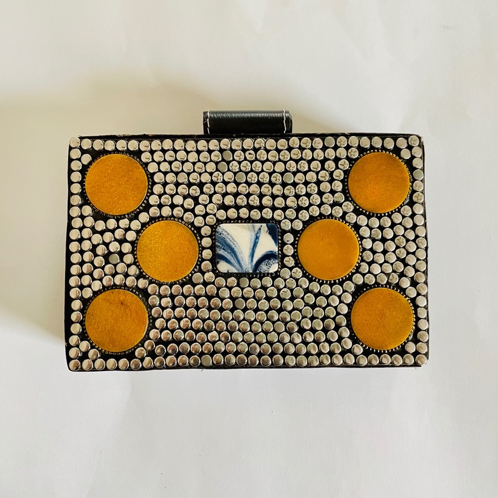Resin Wood Clutch